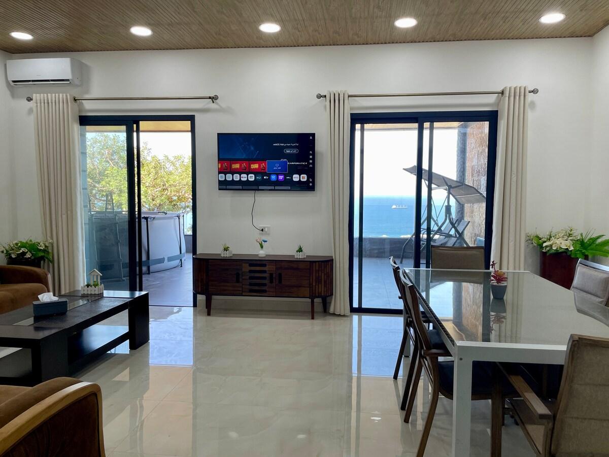 Modern Sea-View Apartment with Private Pool3