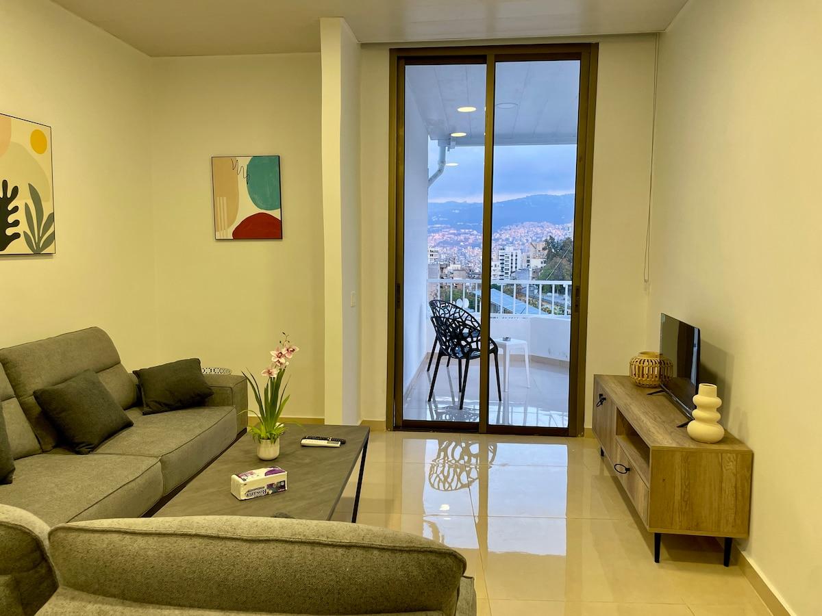 Modern Apartment with Balcony Near Mar Mikhael