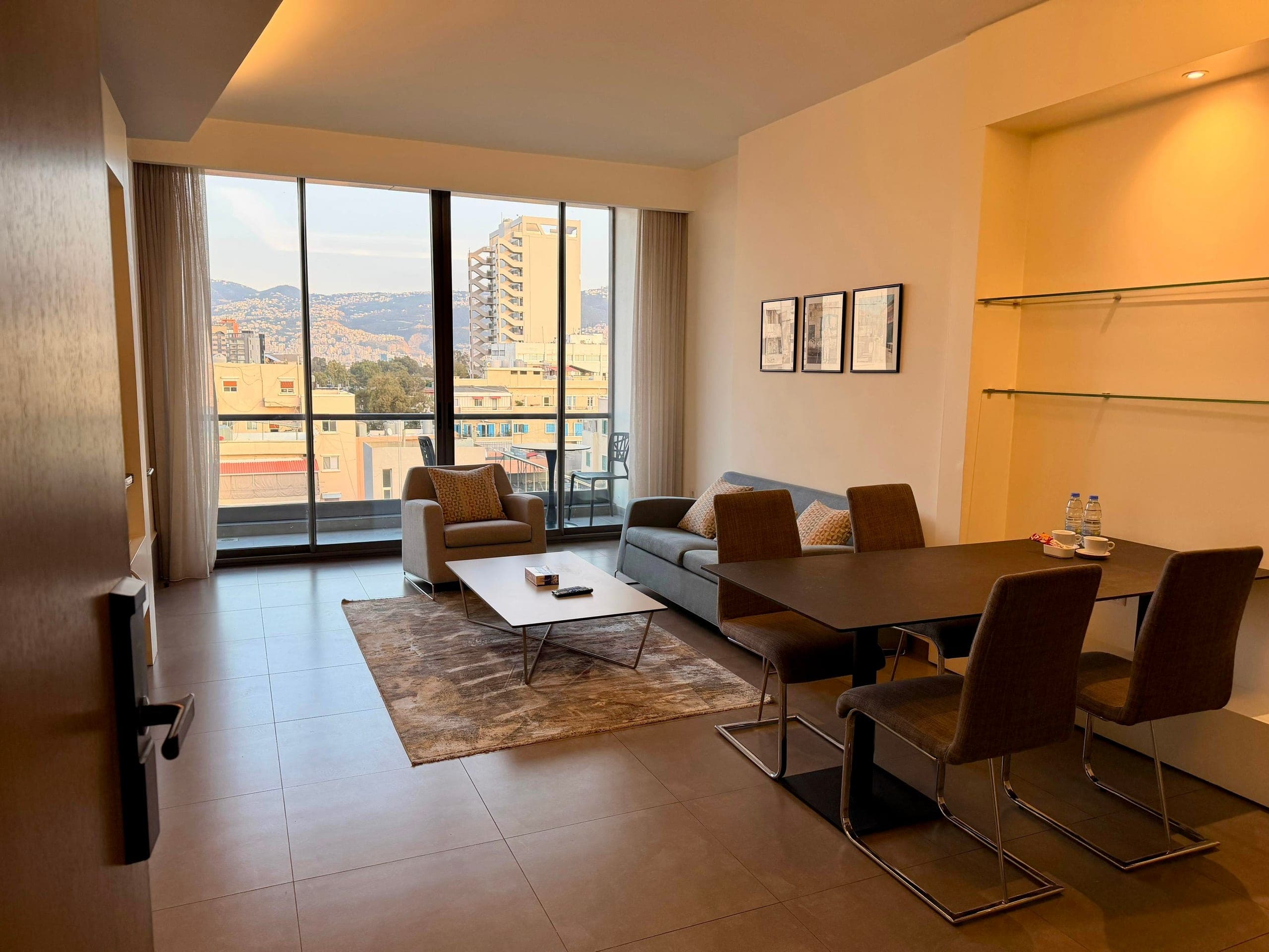 Serviced One-Bedroom · Balcony