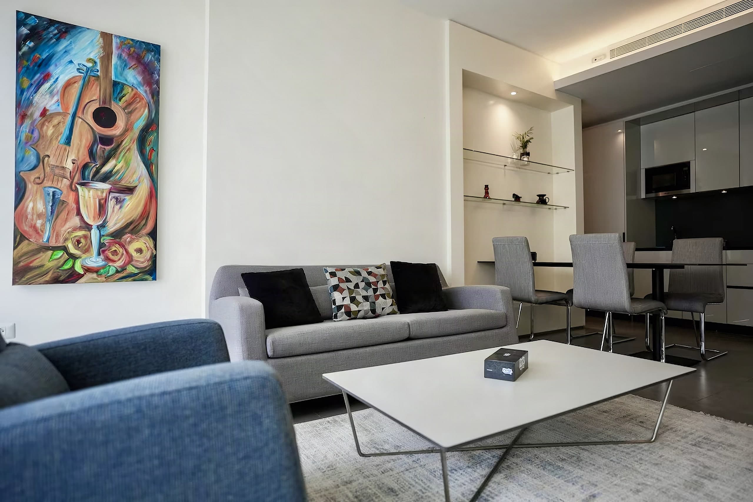 Serviced One-Bedroom · Balcony