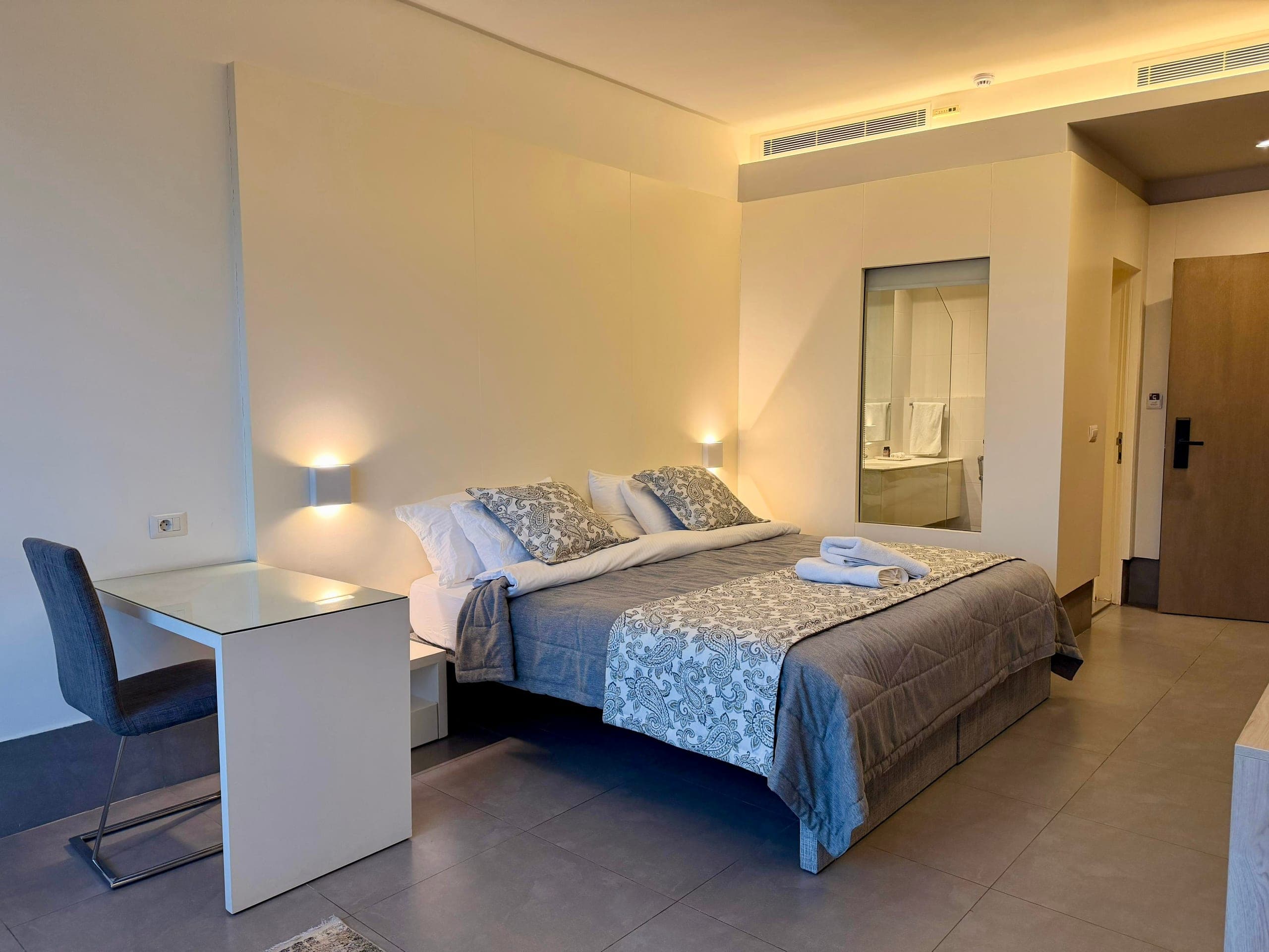 Serviced Two-Bedroom · Balcony